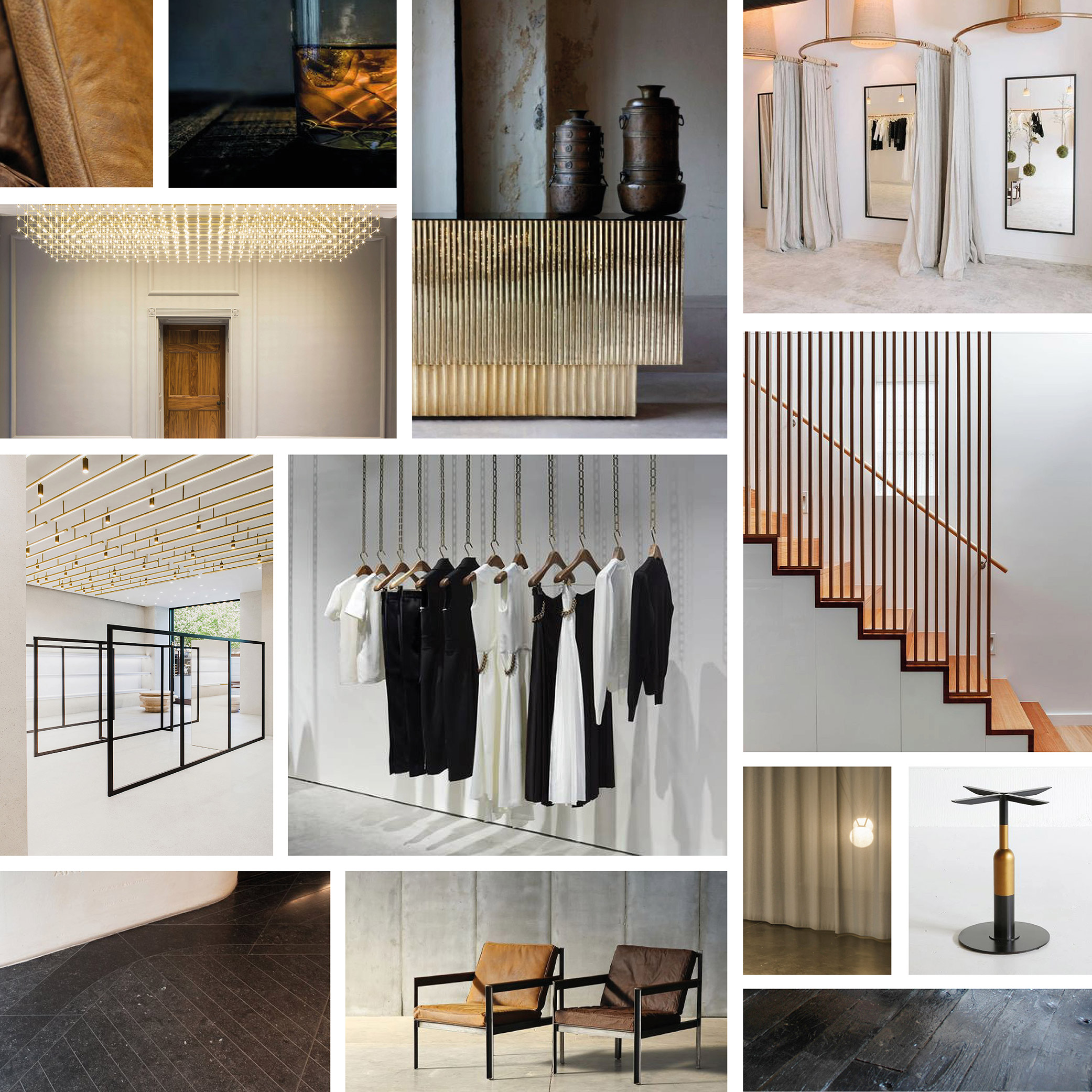 Interior Look & Feel Presentation Mood Board