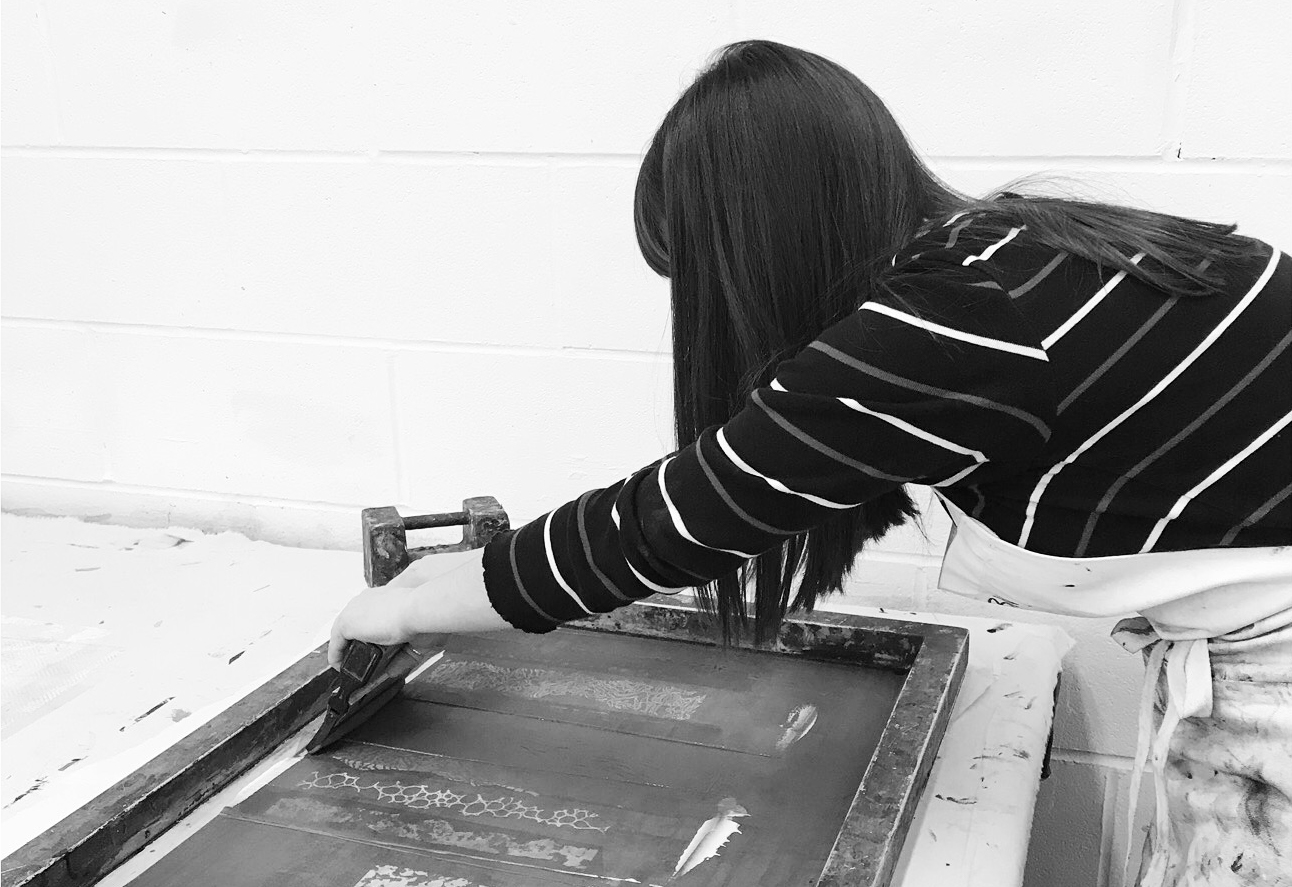 Charlie: Screen Printing at University