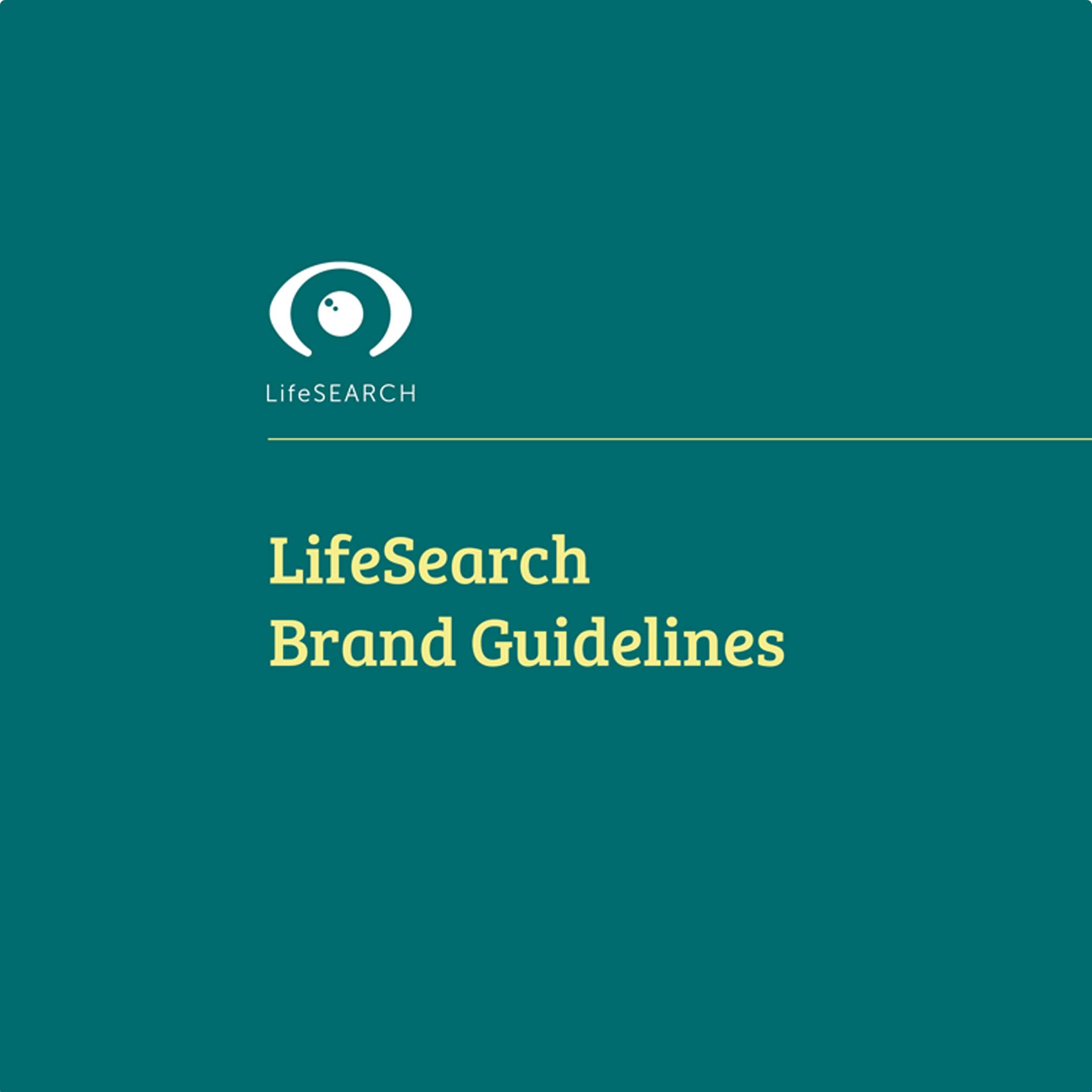 Brand Design: Life Search Brand Guidelines