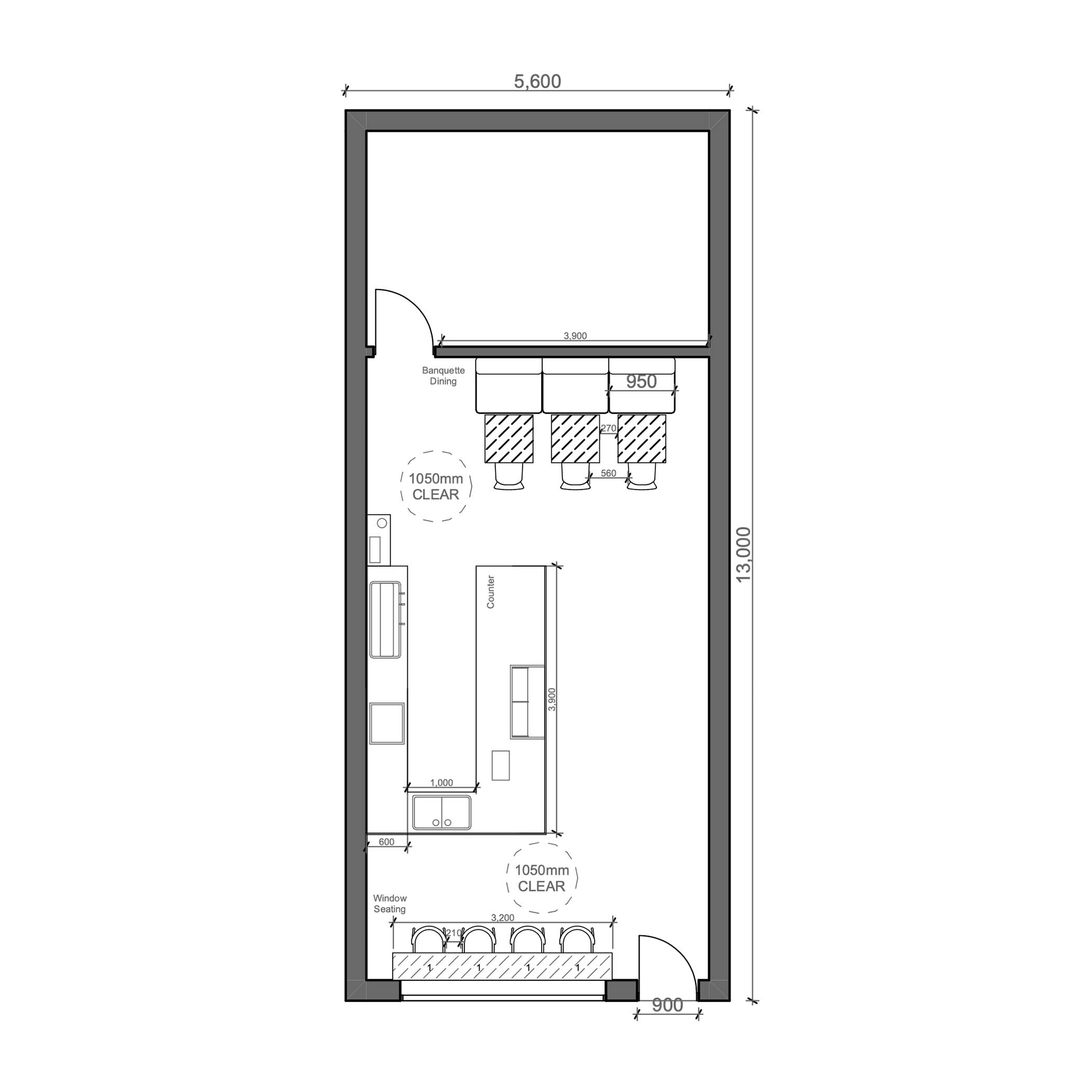 Coffee Shop Design: The Collective Coffee Shop GA