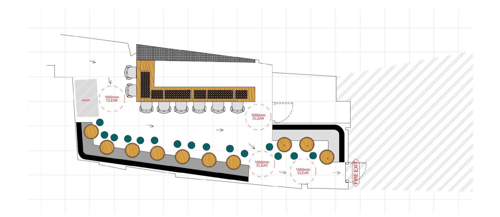 Restaurant Bar Design: Bolatti Bar GA