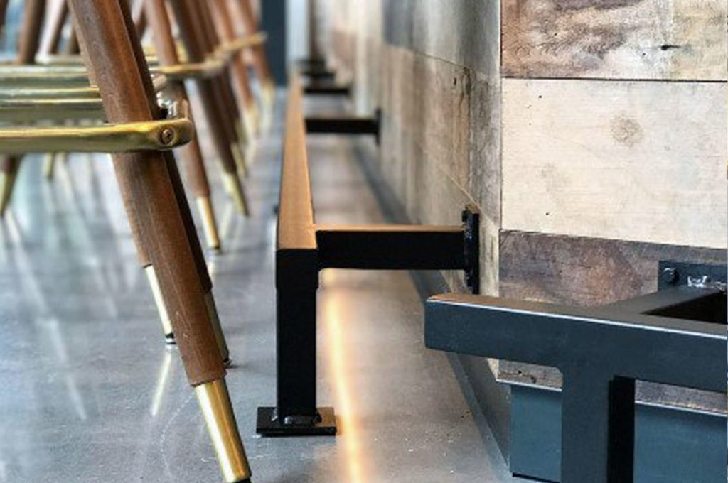 Image: Bar foot rail | Credit - nextluxury.com