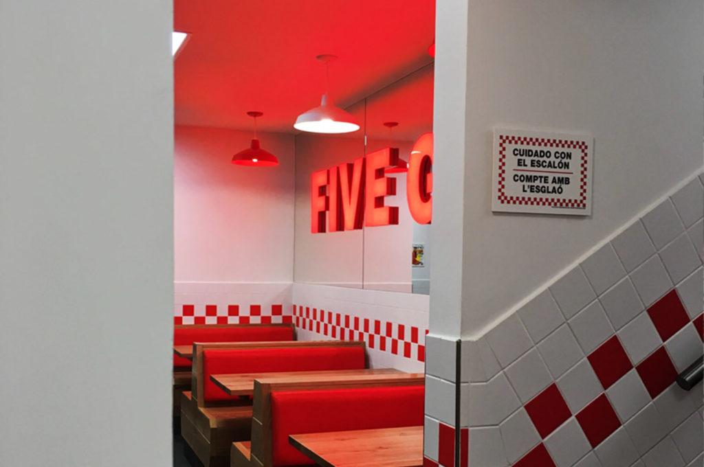 Restaurant Design - Five Guys (QSR Example) 